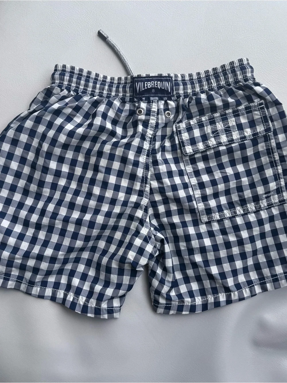 Vilebrequin Swimwear Vilebrequin 5T (no tag size) blue and white checkered
